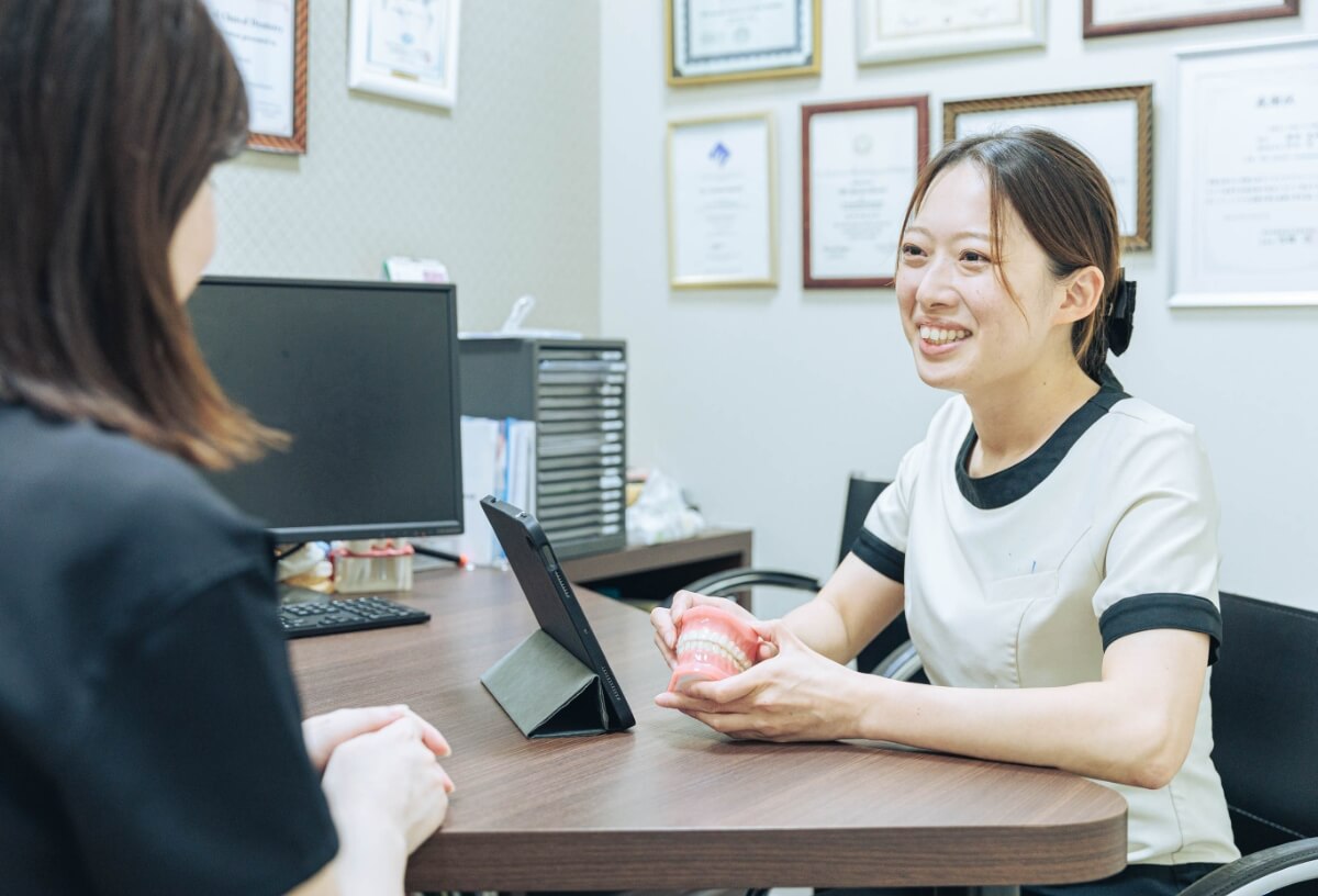 チーム医療で丁寧な説明とカウンセリングを行います