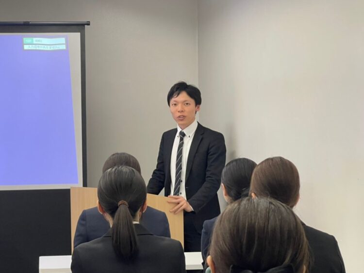 医療法人幸恵会2026年度入社式の様子